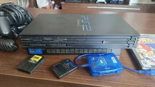 Consola PlayStation 2 Negra + Juego Sonic