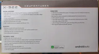 Pantalla XZENT X-522 2-DIN DAB+ Camper