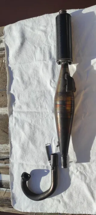 Tubo de escape minimoto