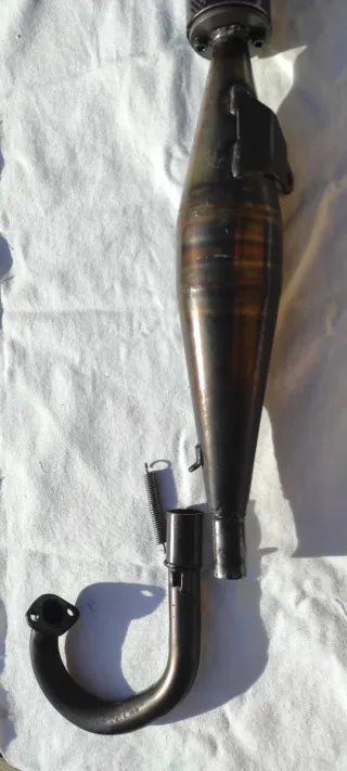 Tubo de escape minimoto