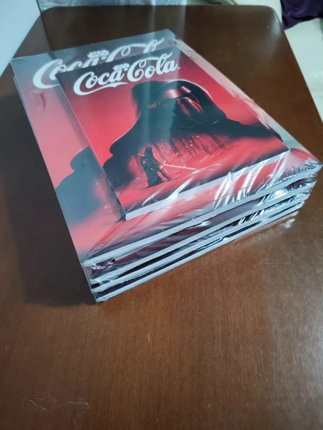 4 Lotes Cuadernos Coca-Cola Star Wars A4/A5