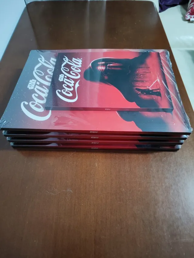 4 Lotes Cuadernos Coca-Cola Star Wars A4/A5