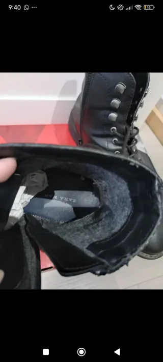 Botines invierno Zara hombre