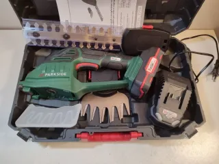 Tijera Areglasetos PARKSIDE Batería Cortacésped