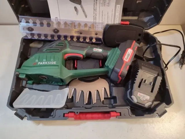 Forbici per siepi senza fili PARKSIDE Batería Cortacésped