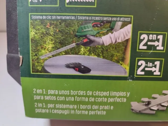 Forbici per siepi senza fili PARKSIDE Batería Cortacésped