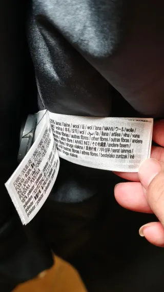 Abrigo extra largo de Bershka