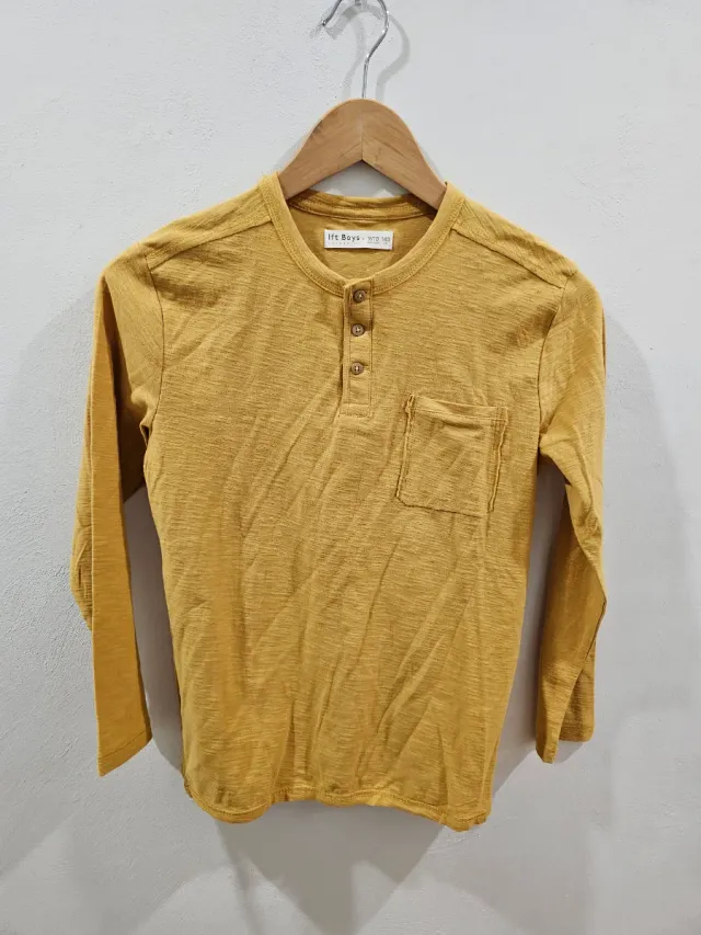 Pack 3 Camisetas Manga Larga Algodón 9/10 Años