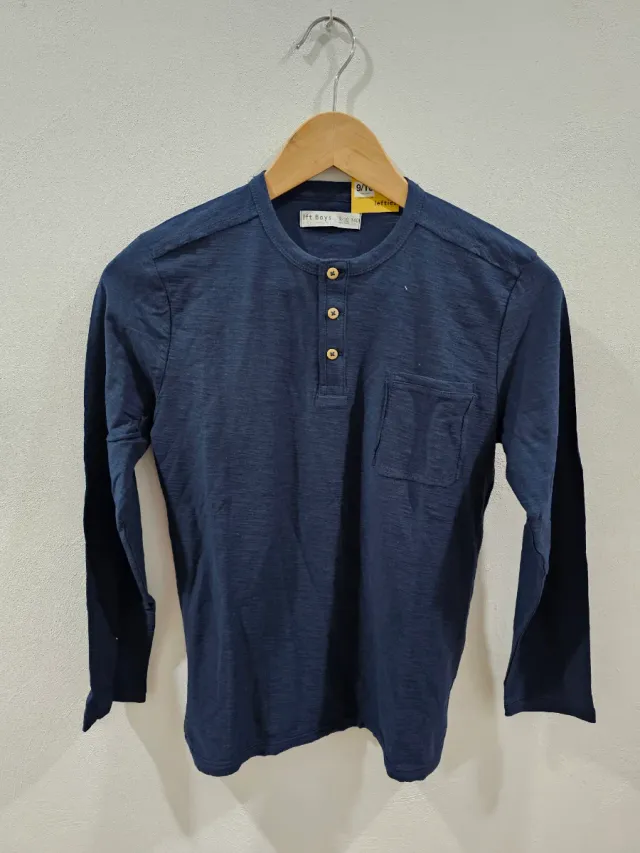 Pack 3 Camisetas Manga Larga Algodón 9/10 Años