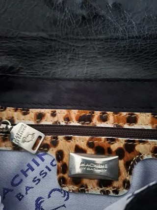 Bolso piel Machine by Bassico