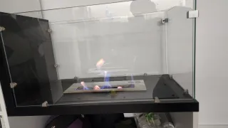 Chimenea de bioetanol moderna