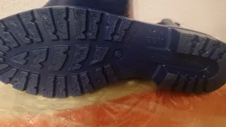 Botines de agua azules