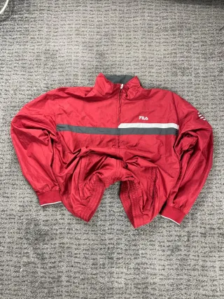 ¡¡OFERTA!! Talla L Chaqueta Fila Vintage Roja