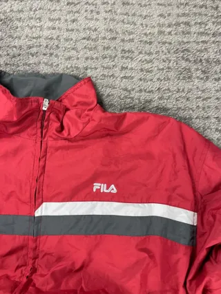 ¡¡OFERTA!! Talla L Chaqueta Fila Vintage Roja