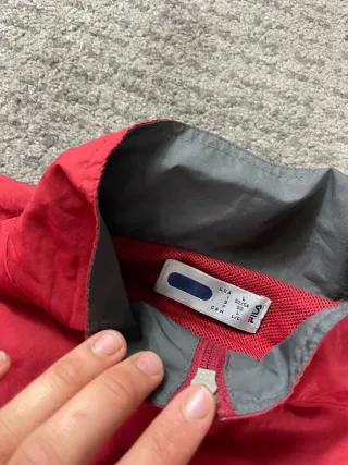¡¡OFERTA!! Talla L Chaqueta Fila Vintage Roja