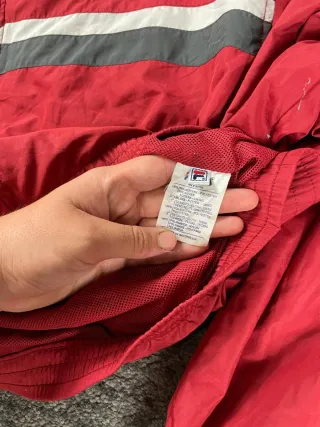 ¡¡OFERTA!! Talla L Chaqueta Fila Vintage Roja