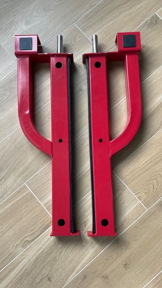 Soportes Rack Titanium Strength Rojos