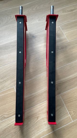 Soportes Rack Titanium Strength Rojos