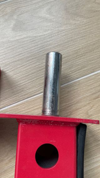 Soportes Rack Titanium Strength Rojos