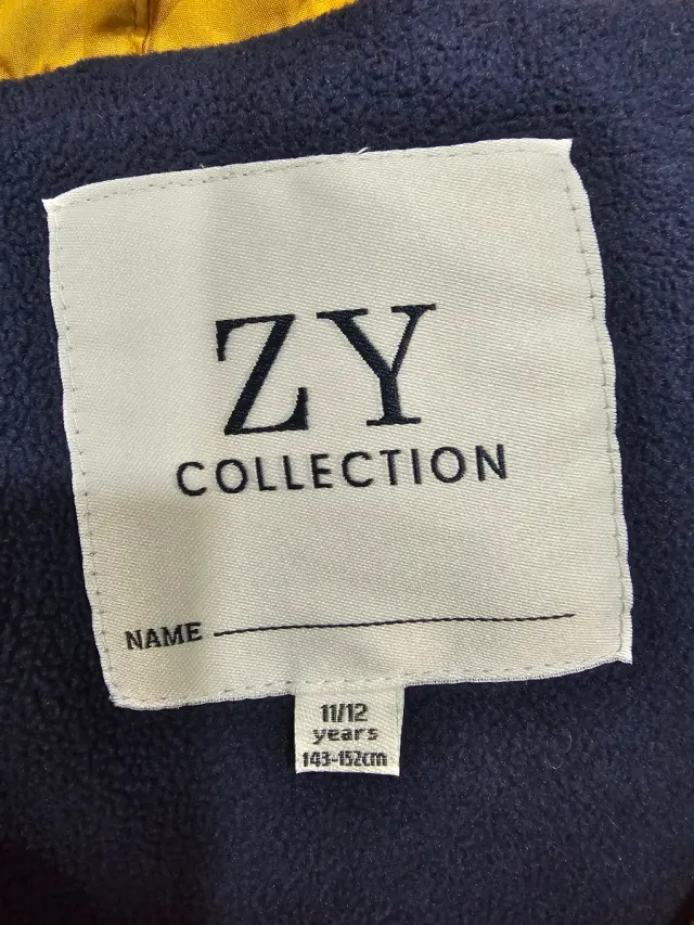 Chaleco mostaza 11-12 años