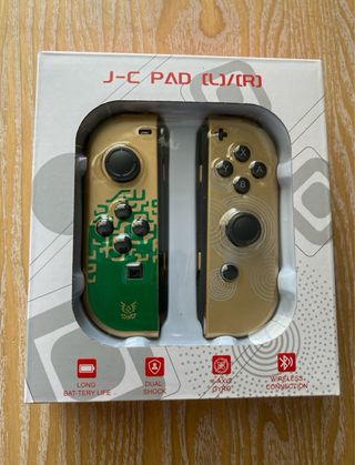 Joycons Zelda dorados Nintendo Switch