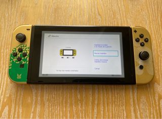 Joycons Zelda dorados Nintendo Switch