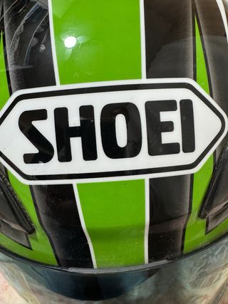 Casco Shoei XR-1000 L Blanco Negro Verde