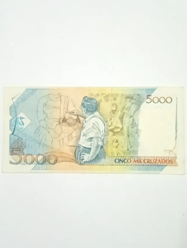 Billete 5000 Cruzados Brasil Colección