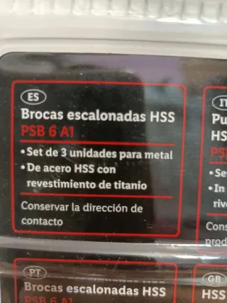 LOTE 6 Conicas PARKSIDE