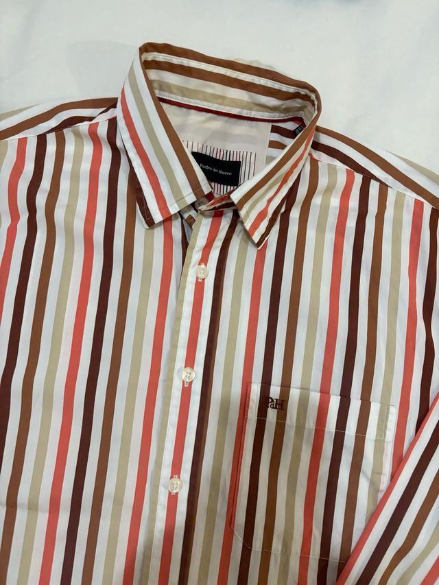 Camisa Rayas Pedro del Hierro Talla M
