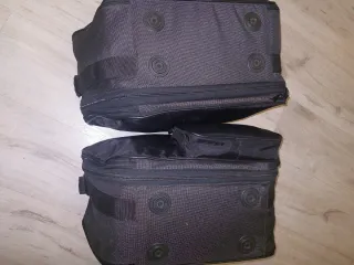 2 Maletas Interiores moto BMW Negras