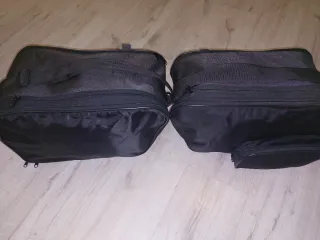 2 Maletas Interiores moto BMW Negras