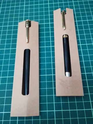 Penne stilografiche vintage metalliche