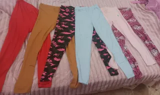 Lote 6 leggings mujer talla única