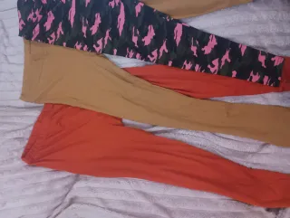 Lote 6 leggings mujer talla única