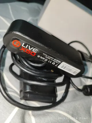 Cámara Web HD Negra modelo livex50