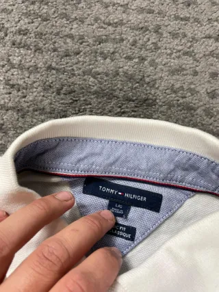 ¡¡OFERTA!! Talla L Polo Tommy Hilfiger Manga Larga