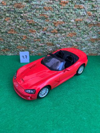 Dodge Viper SRT-10 Welly 1:18 Rojo