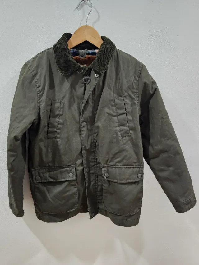 Chaqueta Barbour Verde Botella Talla 11-12