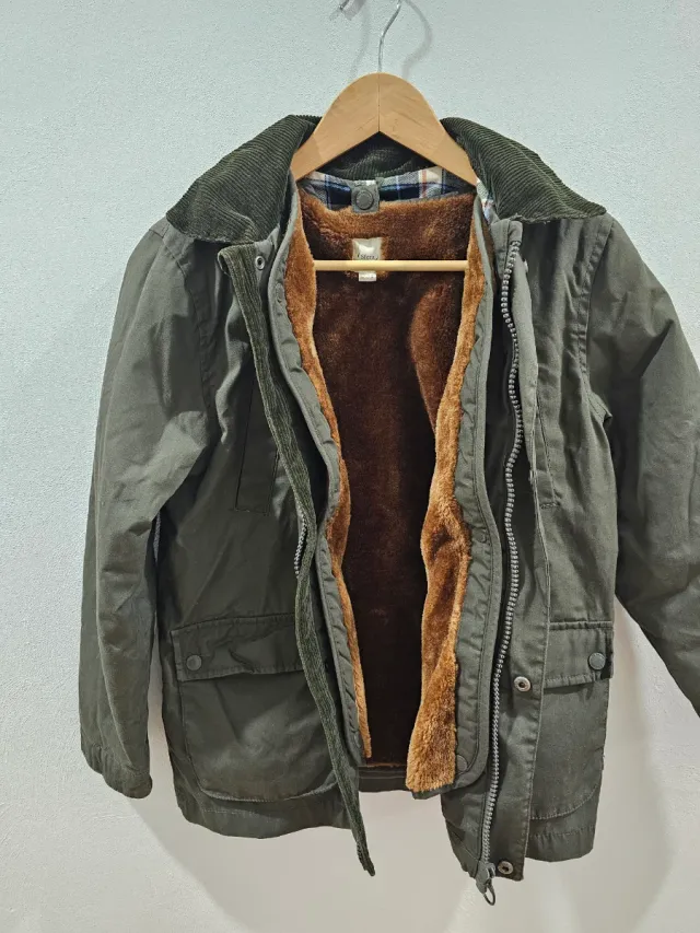 Chaqueta Barbour Verde Botella Talla 11-12