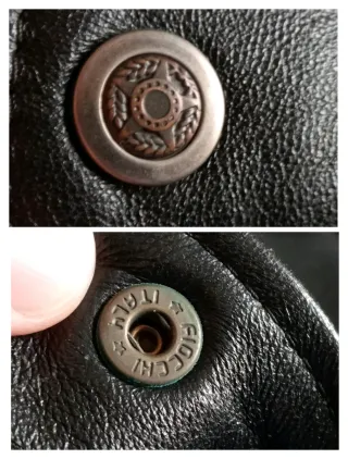 Gilet in vera pelle - Vintage