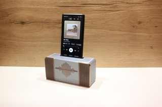 Altavoz para movil pasivo con rejillas