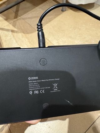 Cargador Inalámbrico Zens Stand+Dock+Watch