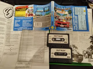 Out Run ZX Spectrum 48K/128K Cassette