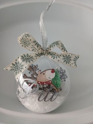 Bolas Navidad Personalizadas
