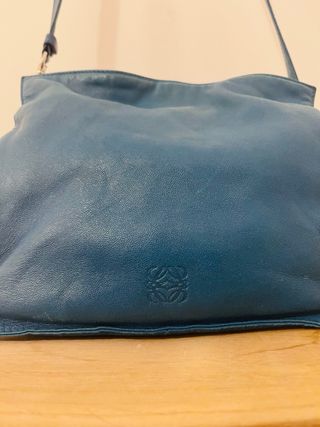 Bolso Loewe Flamenco Azul