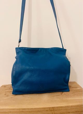 Bolso Loewe Flamenco Azul