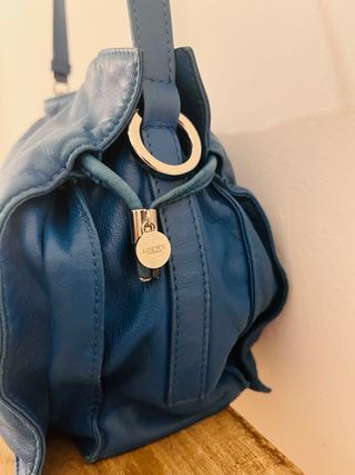 Bolso Loewe Flamenco Azul