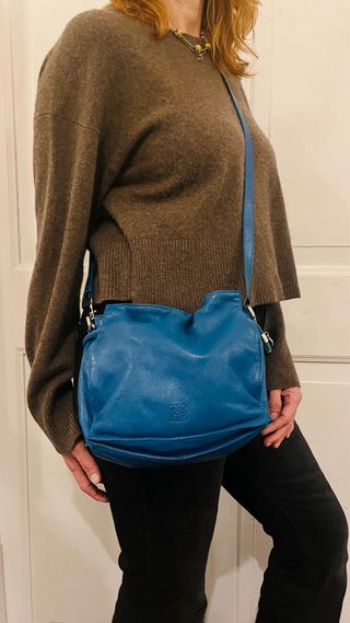 Bolso Loewe Flamenco Azul
