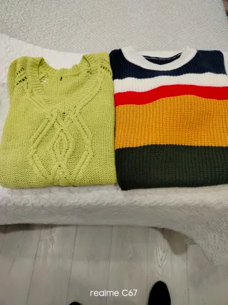 Lote 2 jerseys de punto